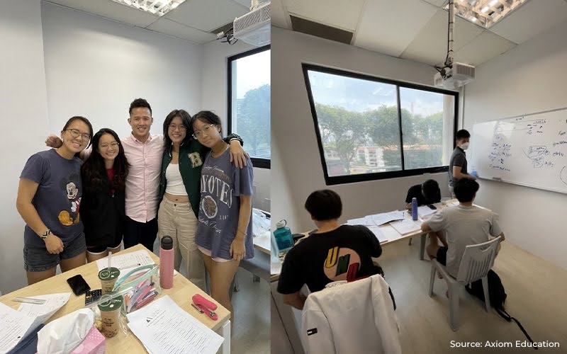 Group tuition lesson for secondary school students preparing for o levels