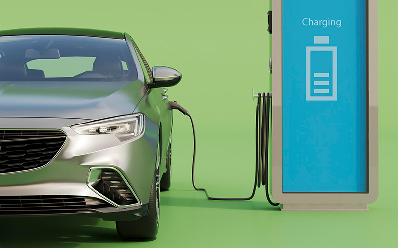 Image of electric cars