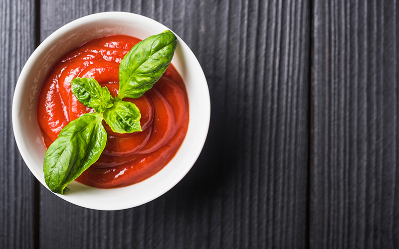 Image of pizza sauce