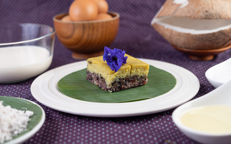 An ondeh-ondeh cake.