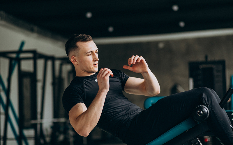 Image of a person working out