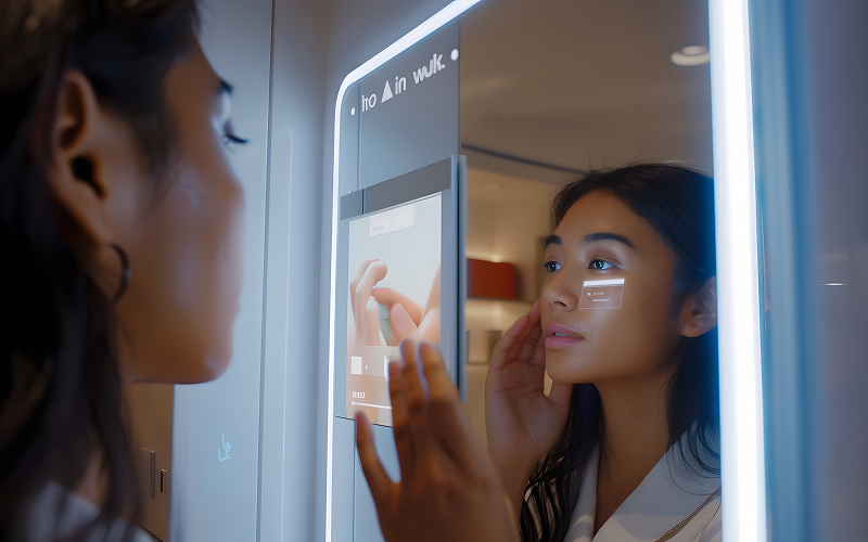 A smart mirror