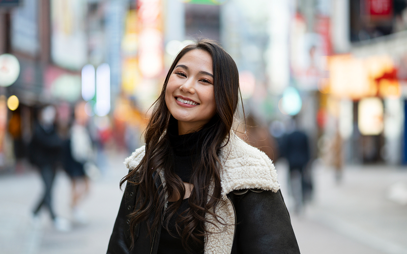 Image of a person in the city