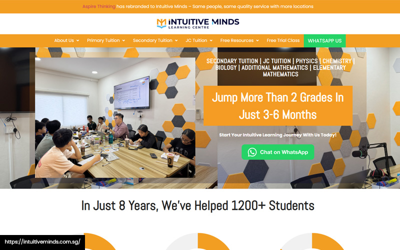 Intuitive Minds’s website