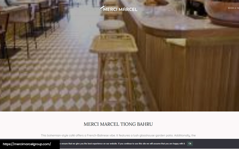 Merci Marcel’s website